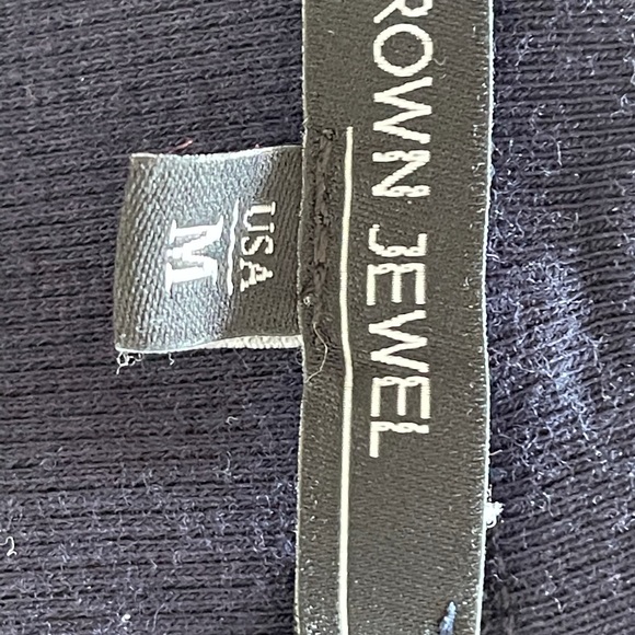 Crown Jewel Navy Knit Dress - Picture 4 of 5